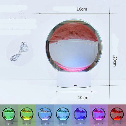Creative 3D Quicksand Table Lamp Bedside | Orazek UK Ltd