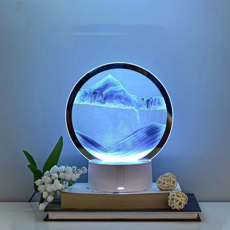 Creative 3D Quicksand Table Lamp Bedside | Orazek UK Ltd