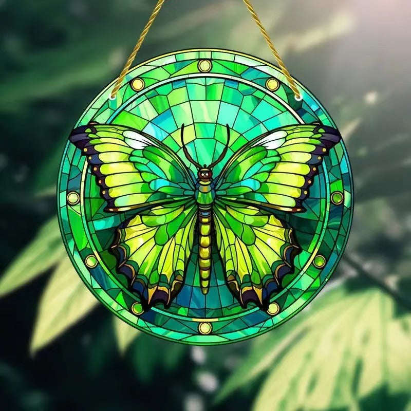 Creative Butterfly Theme Home Wall Decoration Acrylic Hanging Painting Orazek UK Ltd