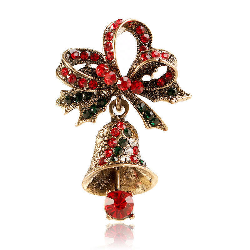 Creative holiday brooch bell brooch Orazek UK Ltd