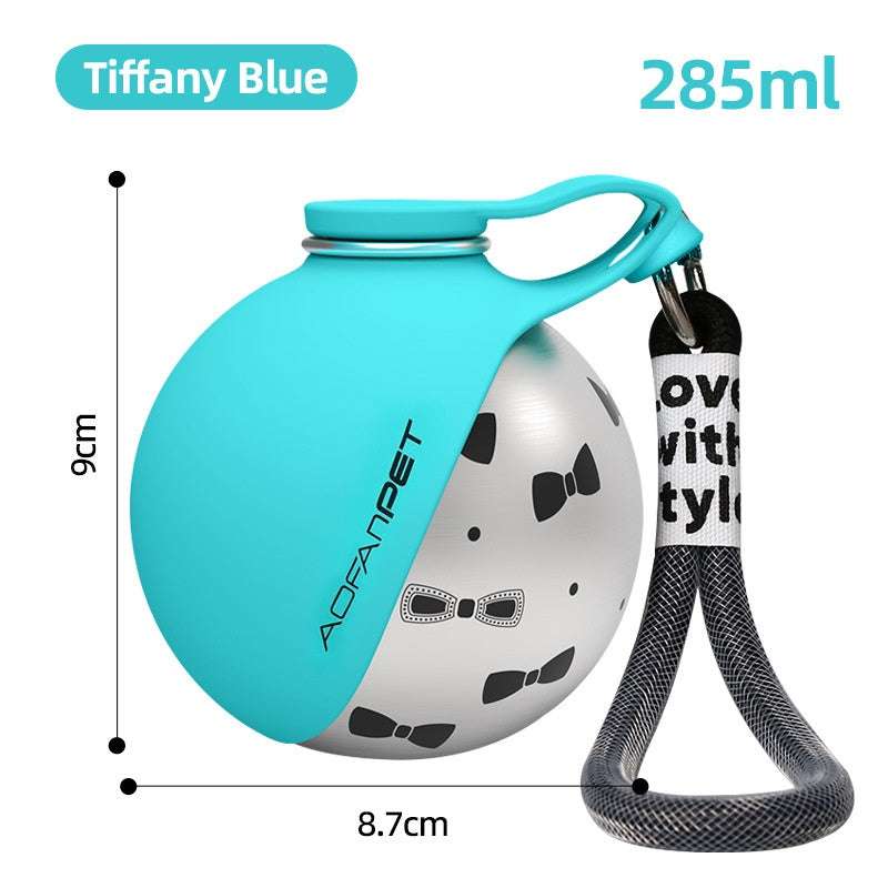 Creative Portable Outdoor Pet Stainless Steel Water Cup Small Dog Water Bottle Convenient Dog Drink Dispenser Puppy Travel Portable Water Bowl Pet Products | Orazek UK Ltd