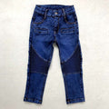 Crinkled Stretch Slim Fit Kids Trousers | Orazek UK Ltd