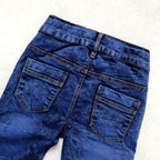 Crinkled Stretch Slim Fit Kids Trousers | Orazek UK Ltd
