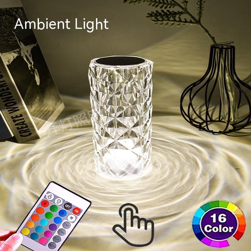 Crystal Rose Lamp Atmosphere Creative Led Table Lamp | Orazek UK Ltd