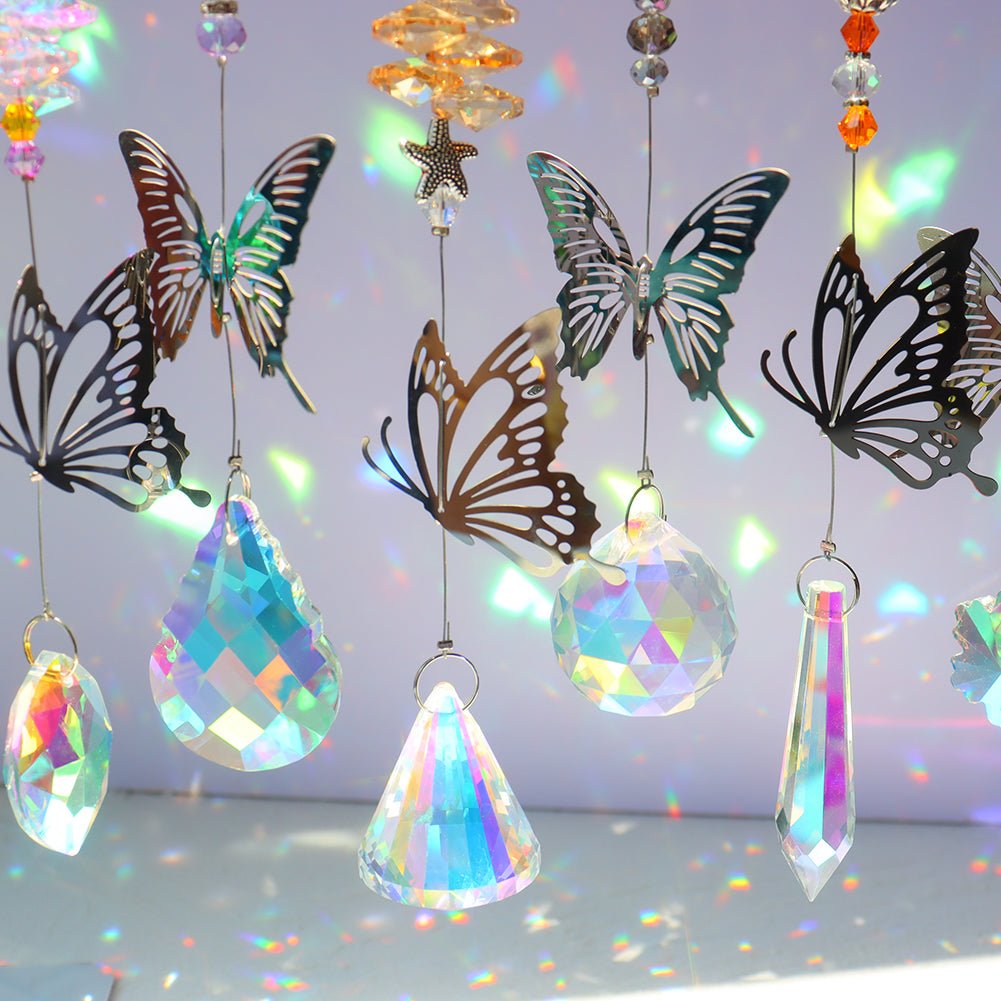 Crystal Wind Chime Sunlight Catching Sun Catchers Pendant | Orazek UK Ltd