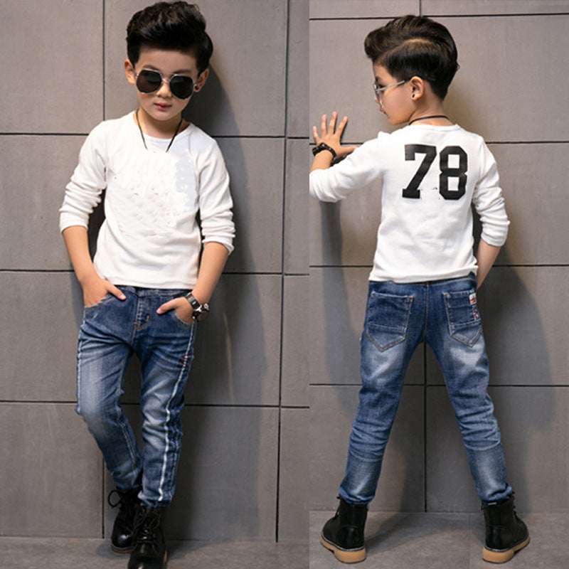 CUHK Kids' Fashion Straight Casual Pants | Orazek UK Ltd