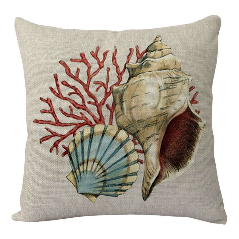 Cushion Covers Sea Turtle Printed Throw Pillow Cases For Home Decor Sofa Chair Seat Orazek UK Ltd