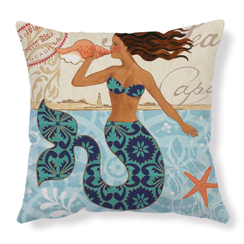 Cushion Covers Sea Turtle Printed Throw Pillow Cases For Home Decor Sofa Chair Seat Orazek UK Ltd