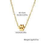 Cute Dog Paw Stainless Steel Necklace Earrings For Women Pet Bear Cat Footprint Jewelry Accessories | Orazek UK Ltd