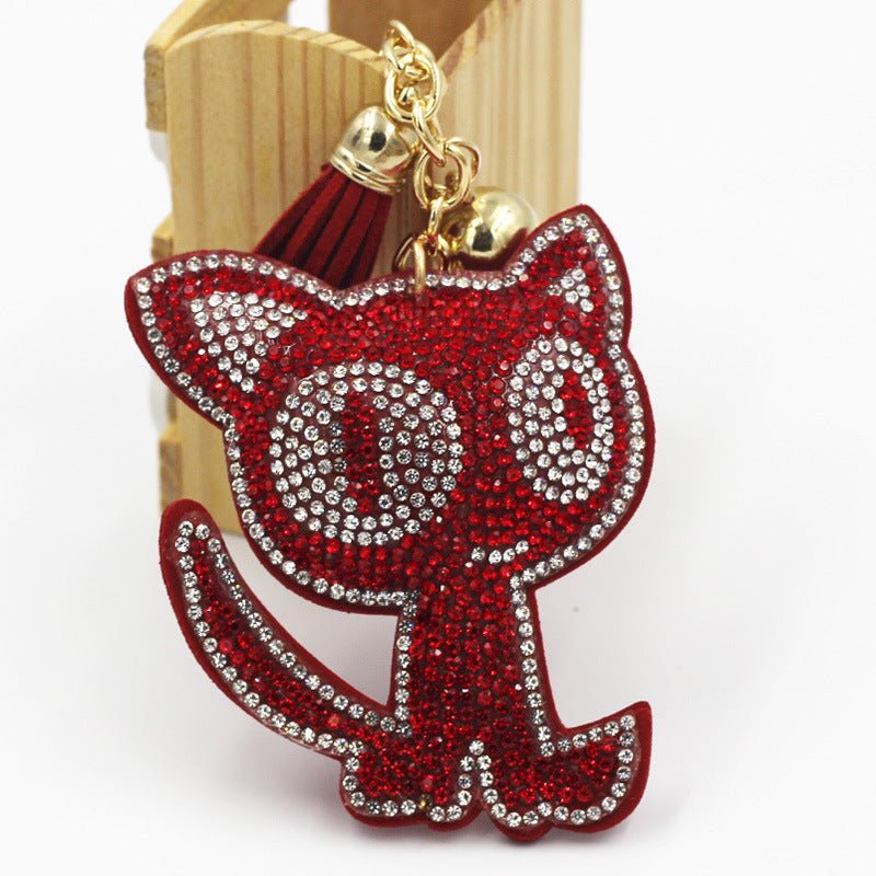 Cute Two-tone Cat Bag Package Charms | Orazek UK Ltd