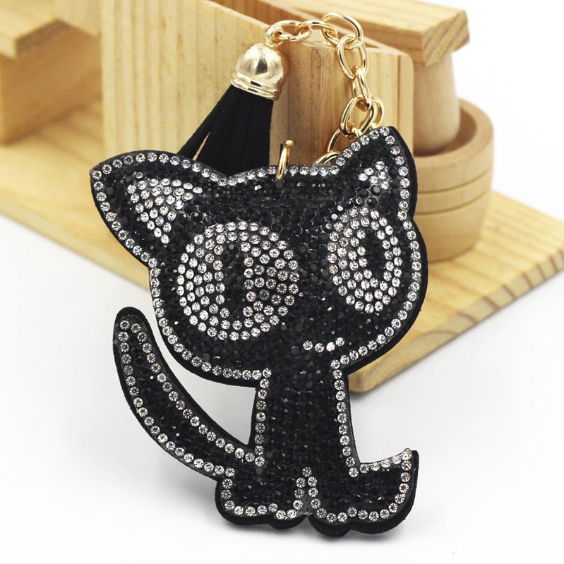 Cute Two-tone Cat Bag Package Charms | Orazek UK Ltd
