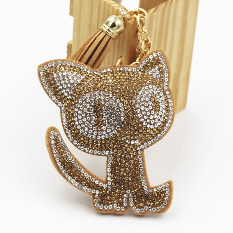Cute Two-tone Cat Bag Package Charms | Orazek UK Ltd