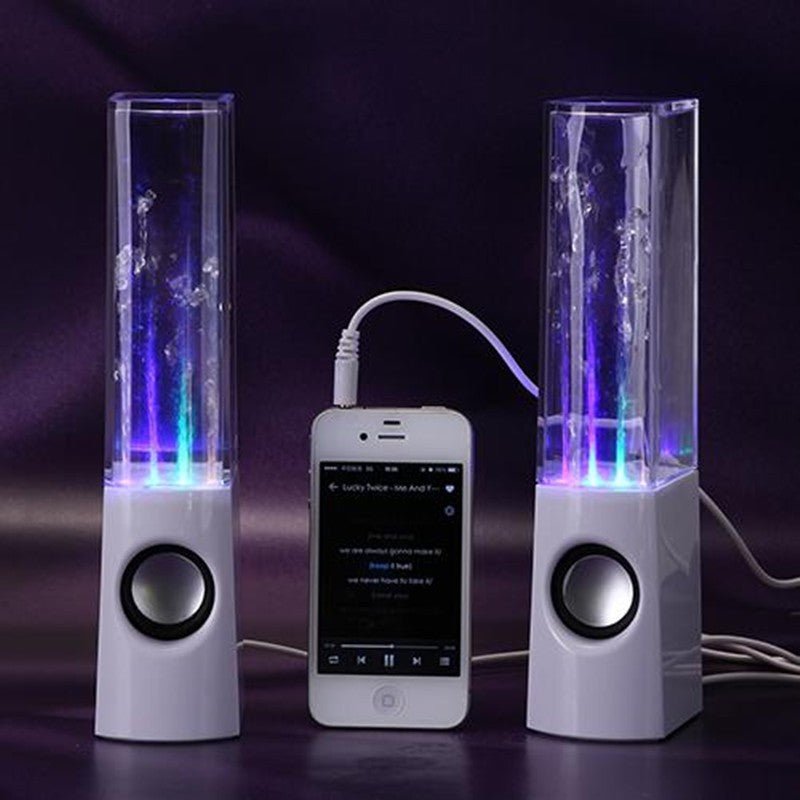 Dancing Water Speaker LED Light Fountain Speaker Family Party | Orazek UK Ltd