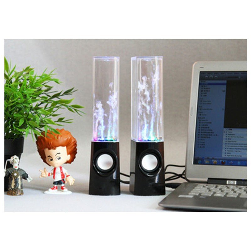 Dancing Water Speaker LED Light Fountain Speaker Family Party | Orazek UK Ltd
