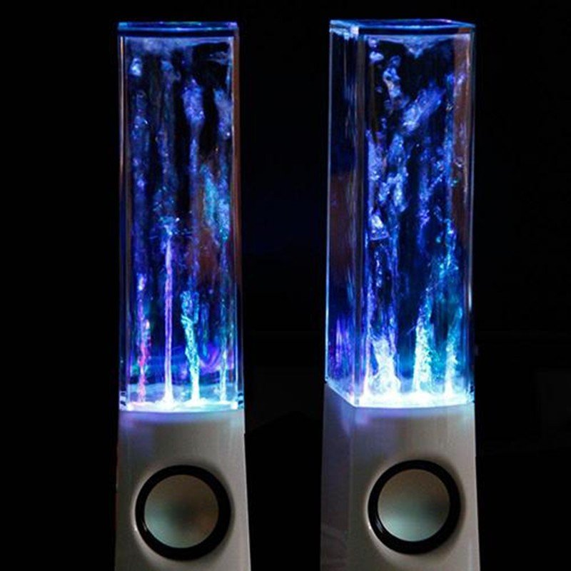 Dancing Water Speaker LED Light Fountain Speaker Family Party | Orazek UK Ltd