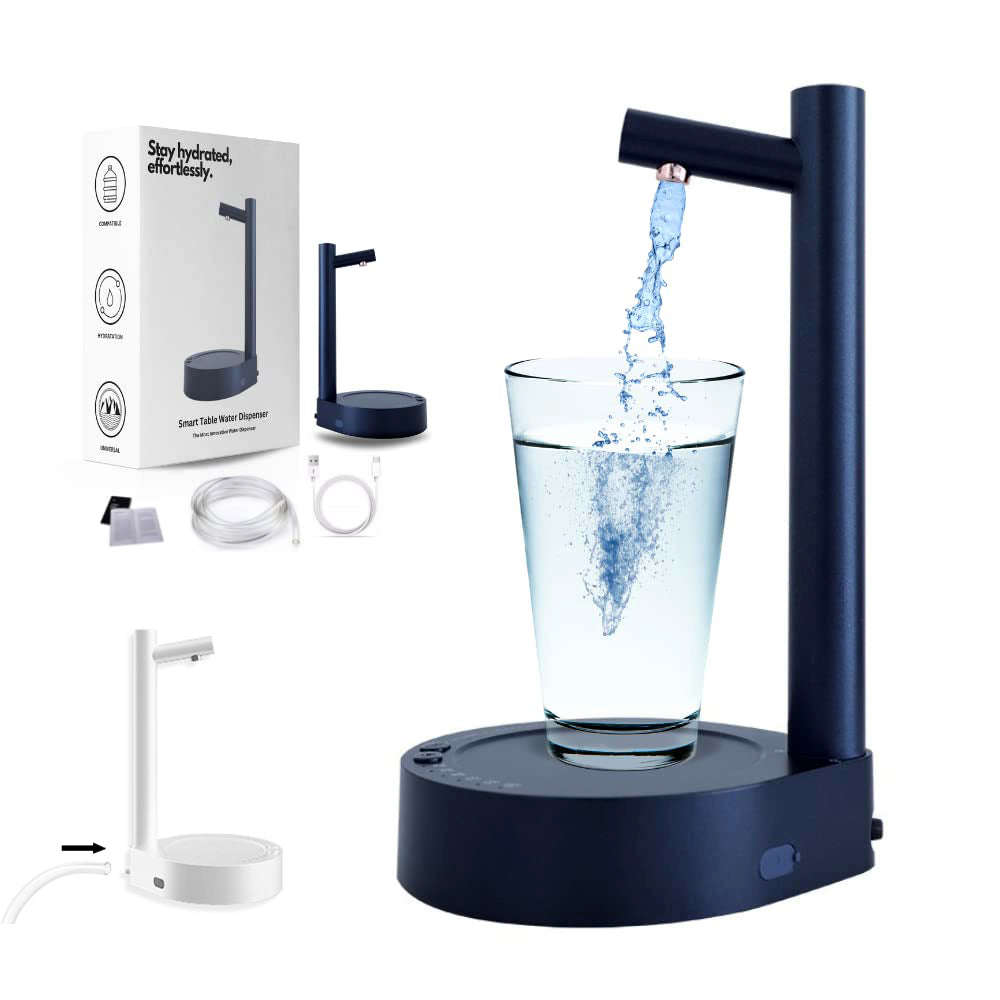 Desk Dispenser Electric Water Gallon Automatic Water Bottle Dispenser Rechargeable Water Dispenser | Orazek UK Ltd