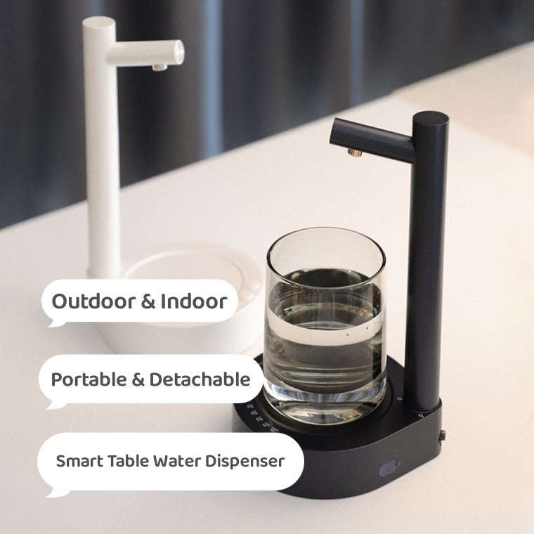 Desk Dispenser Electric Water Gallon Automatic Water Bottle Dispenser Rechargeable Water Dispenser | Orazek UK Ltd