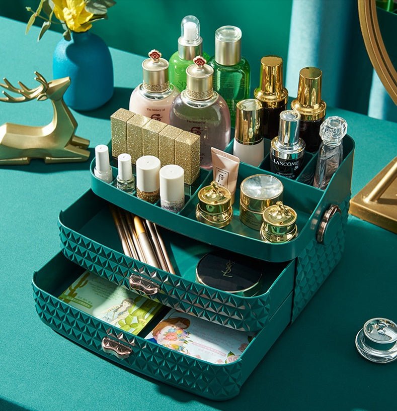 Desktop dustproof cosmetics storage box | Orazek UK Ltd