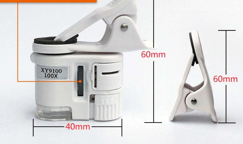 Digital Microscope Camera for Cell Phone with LED Light | Orazek UK Ltd