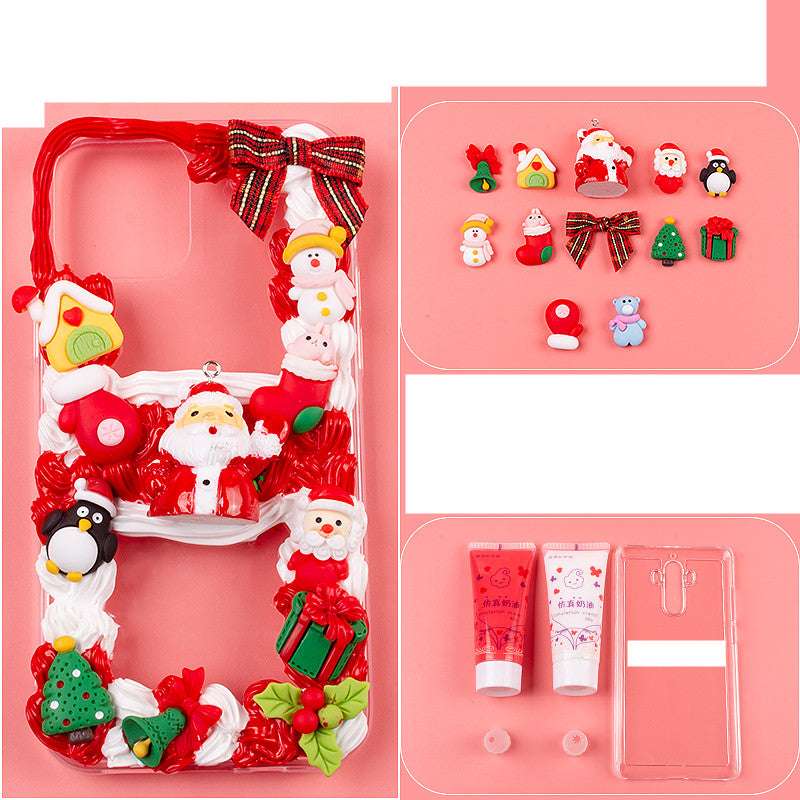 Diy Cream Gel Mobile Phone Case Set Cute Element Resin Accessories | Orazek UK Ltd
