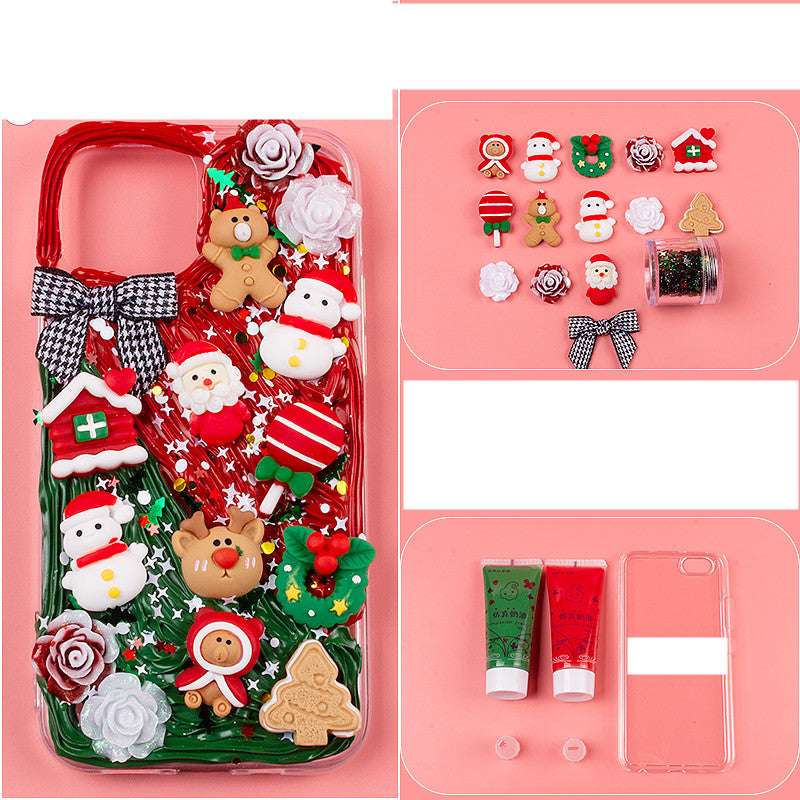 Diy Cream Gel Mobile Phone Case Set Cute Element Resin Accessories | Orazek UK Ltd