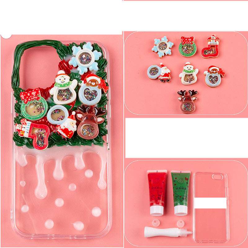 Diy Cream Gel Mobile Phone Case Set Cute Element Resin Accessories | Orazek UK Ltd