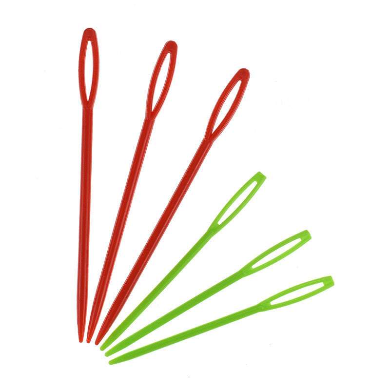 Diy Knitting Tools, Plastic Sewing Needles, Knitting Stitching Plastic Needles And Twist Needles Combination Wholesale | Orazek UK Ltd