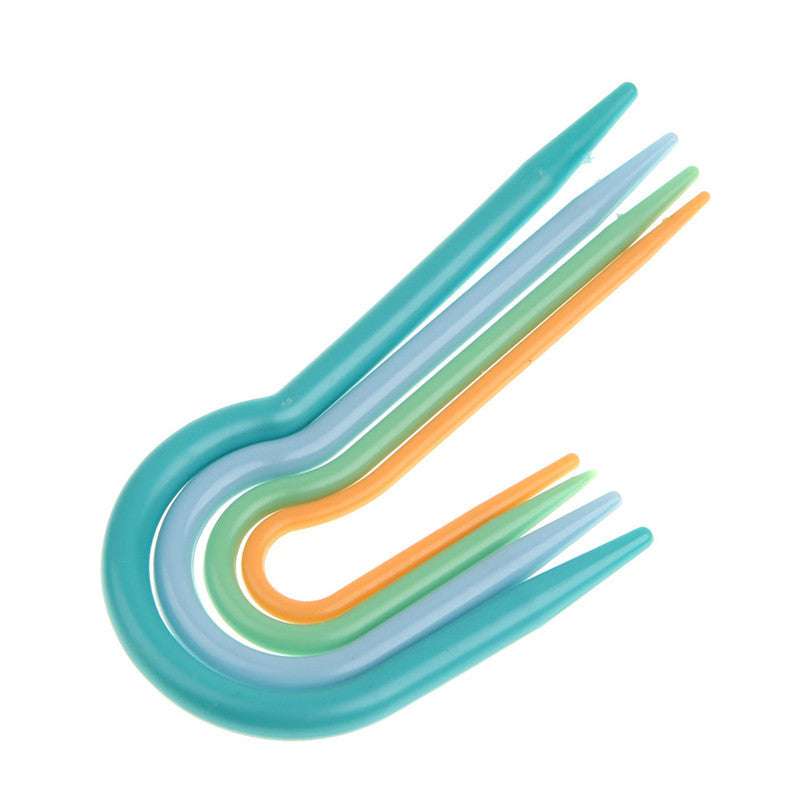 Diy Knitting Tools, Plastic Sewing Needles, Knitting Stitching Plastic Needles And Twist Needles Combination Wholesale | Orazek UK Ltd