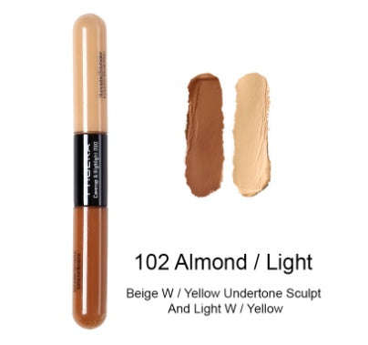 Double Heads Are Suitable For Any Skin Type Natural Color Brightening Liquid Concealer | Orazek UK Ltd