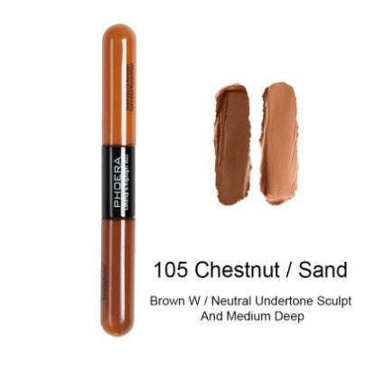Double Heads Are Suitable For Any Skin Type Natural Color Brightening Liquid Concealer | Orazek UK Ltd