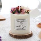 Dried Flowers Decor Romantic Candles Orazek UK Ltd