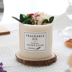 Dried Flowers Decor Romantic Candles Orazek UK Ltd