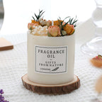 Dried Flowers Decor Romantic Candles Orazek UK Ltd