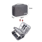 Electronics Organizer Travel Cable Organizer Bag Waterproof Portable Digital Storage Bag Electronic Accessories Case Cable Charger Organizer Case Multifunctional Waterproof Storage Bag | Orazek UK Ltd