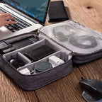 Electronics Organizer Travel Cable Organizer Bag Waterproof Portable Digital Storage Bag Electronic Accessories Case Cable Charger Organizer Case Multifunctional Waterproof Storage Bag | Orazek UK Ltd