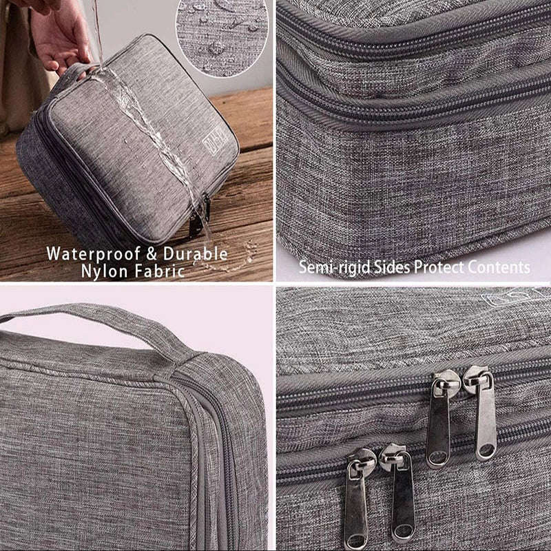 Electronics Organizer Travel Cable Organizer Bag Waterproof Portable Digital Storage Bag Electronic Accessories Case Cable Charger Organizer Case Multifunctional Waterproof Storage Bag | Orazek UK Ltd