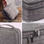 Electronics Organizer Travel Cable Organizer Bag Waterproof Portable Digital Storage Bag Electronic Accessories Case Cable Charger Organizer Case Multifunctional Waterproof Storage Bag | Orazek UK Ltd