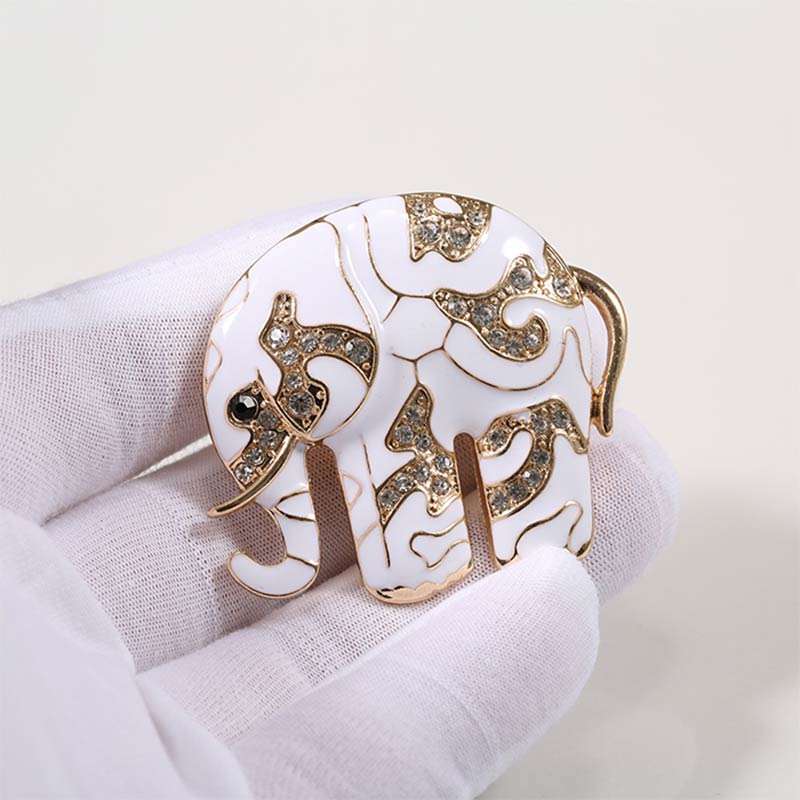 Elephant brooch with brooch | Orazek UK Ltd