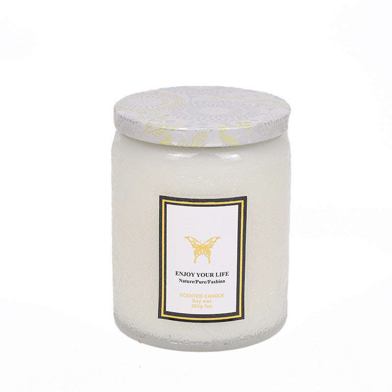 Embossed Glass Fragrance Handmade Gift Aromatherapy Soy Candles Orazek UK Ltd