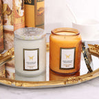 Embossed Glass Fragrance Handmade Gift Aromatherapy Soy Candles Orazek UK Ltd