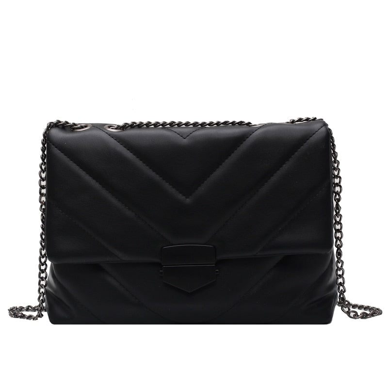Embroidery Thread Small PU Leather Crossbody Bags for Women Trend Hand Bag Women's Branded Trending Shoulder Handbags | Orazek UK Ltd