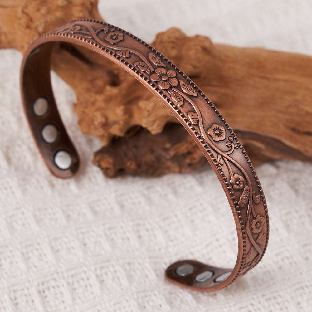 Energy Magnet Bracelet And Ring Set Retro Style Jewelry For Couples Men And Women | Orazek UK Ltd