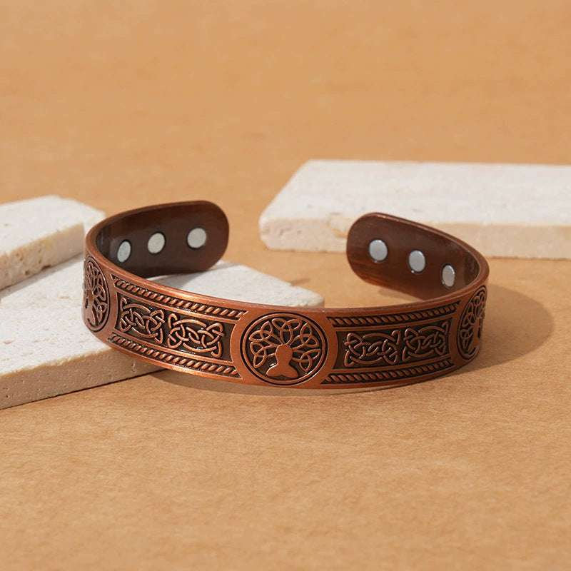 Energy Magnet Bracelet And Ring Set Retro Style Jewelry For Couples Men And Women | Orazek UK Ltd