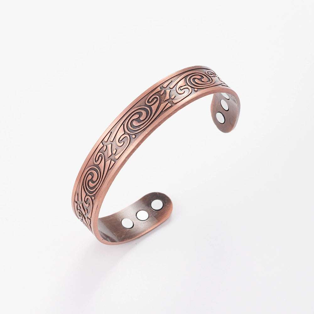 Energy Magnet Bracelet And Ring Set Retro Style Jewelry For Couples Men And Women | Orazek UK Ltd