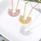 Ethnic Style Vintage Necklace Exaggerated Bohemian Tassel Pendant | Orazek UK Ltd
