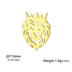 European And American Advanced Retro Light Luxury Fashion Trend Souvenir Stainless Steel Animal Brooch Pattern Shape Brooch | Orazek UK Ltd