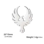 European And American Advanced Retro Light Luxury Fashion Trend Souvenir Stainless Steel Animal Brooch Pattern Shape Brooch | Orazek UK Ltd