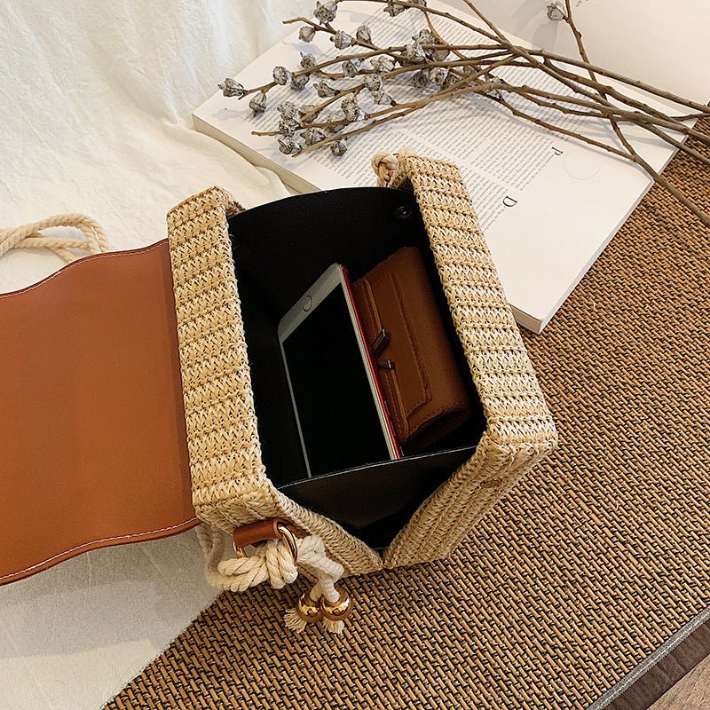 Fashion Box Rattan Women Handbags Wicker | Orazek UK Ltd