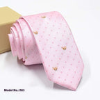 Fashion Exquisite Jacquard Tie Wedding Groom | Orazek UK Ltd