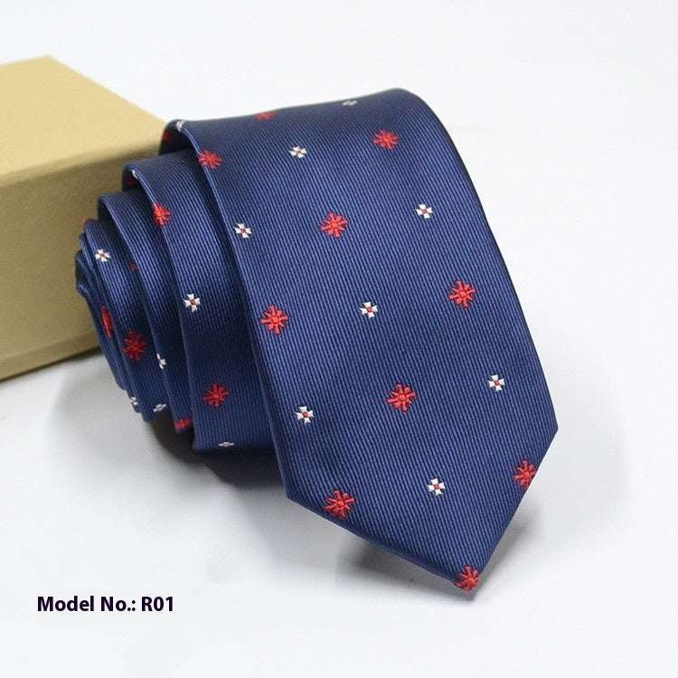 Fashion Exquisite Jacquard Tie Wedding Groom | Orazek UK Ltd